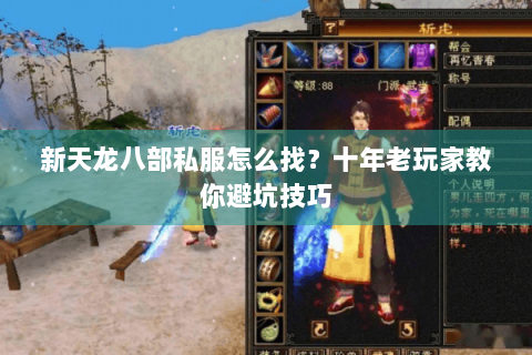 新天龙八部私服怎么找?十年老玩家教你避坑技巧 新天龙八部私服怎么找?十年老玩家教你避坑技巧
