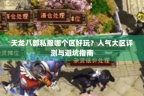 天龙八部私服哪个区好玩？人气大区评测与避坑指南
