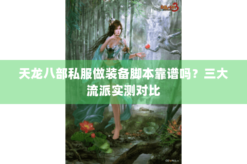 天龙八部私服做装备脚本靠谱吗？三大流派实测对比
