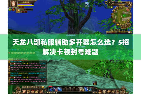 天龙八部私服辅助多开器怎么选?5招解决卡顿封号难题 天龙八部私服辅助多开器怎么选?5招解决卡顿封号难题