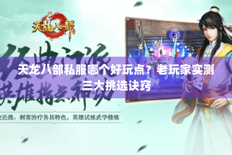 天龙八部私服哪个好玩点？老玩家实测三大挑选诀窍
