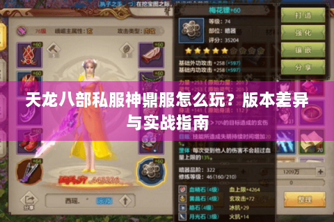 天龙八部私服神鼎服怎么玩?版本差异与实战指南 天龙八部私服神鼎服怎么玩?版本差异与实战指南