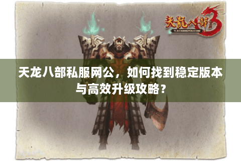 天龙八部私服网公，如何找到稳定版本与高效升级攻略？