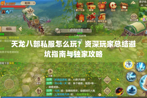 天龙八部私服怎么玩?资深玩家总结避坑指南与独家攻略 天龙八部私服怎么玩?资深玩家总结避坑指南与独家攻略