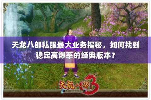 天龙八部私服最大业务揭秘，如何找到稳定高爆率的经典版本？