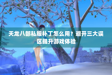 天龙八部私服补丁怎么用？避开三大误区提升游戏体验