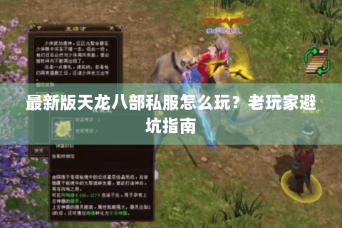 最新版天龙八部私服怎么玩？老玩家避坑指南