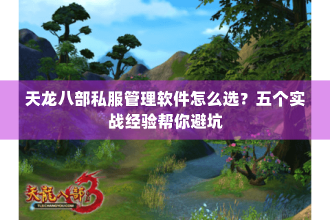 天龙八部私服管理软件怎么选?五个实战经验帮你避坑 天龙八部私服管理软件怎么选?五个实战经验帮你避坑