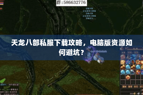 天龙八部私服下载攻略，电脑版资源如何避坑？