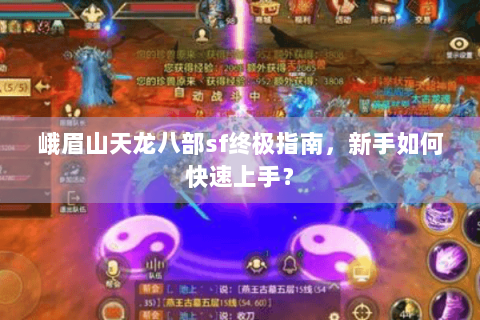 峨眉山天龙八部sf终极指南，新手如何快速上手？