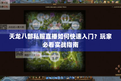 天龙八部私服直播如何快速入门？玩家必看实战指南