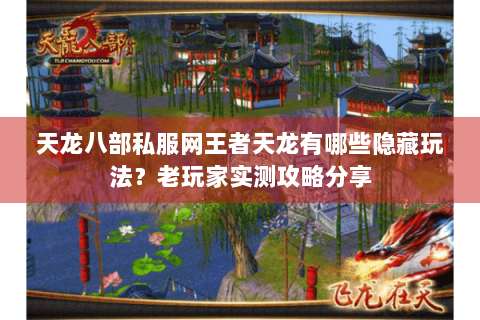 天龙八部私服网王者天龙有哪些隐藏玩法？老玩家实测攻略分享