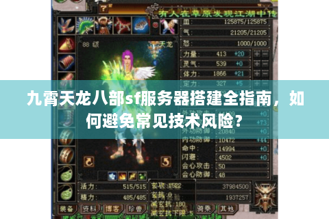 九霄天龙八部sf服务器搭建全指南，如何避免常见技术风险？