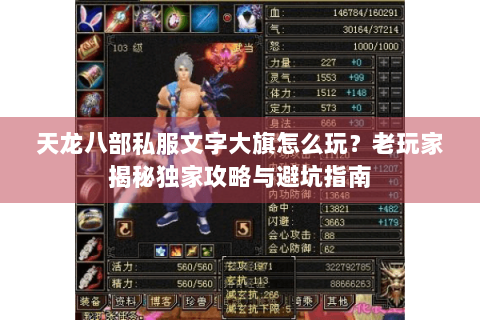 天龙八部私服文字大旗怎么玩？老玩家揭秘独家攻略与避坑指南