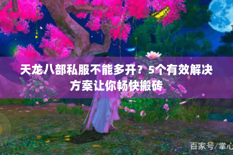 天龙八部私服不能多开？5个有效解决方案让你畅快搬砖