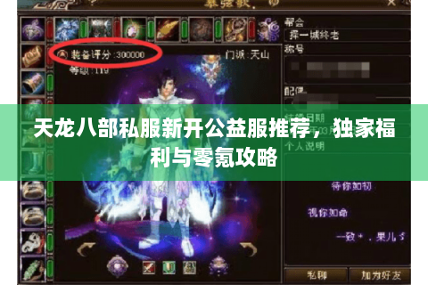 天龙八部私服新开公益服推荐,独家福利与零氪攻略 天龙八部私服新开公益服推荐,独家福利与零氪攻略