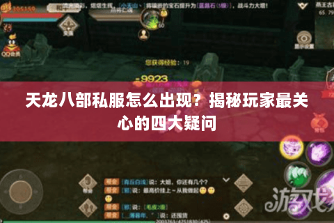 天龙八部私服怎么出现?揭秘玩家最关心的四大疑问 天龙八部私服怎么出现?揭秘玩家最关心的四大疑问