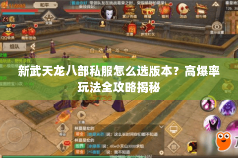 新武天龙八部私服怎么选版本?高爆率玩法全攻略揭秘 新武天龙八部私服怎么选版本?高爆率玩法全攻略揭秘