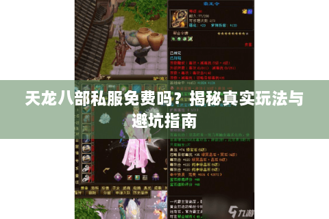天龙八部私服免费吗?揭秘真实玩法与避坑指南 天龙八部私服免费吗?揭秘真实玩法与避坑指南