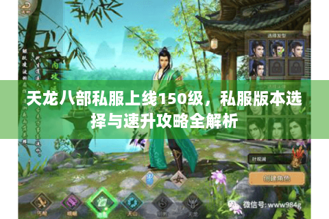 天龙八部私服上线150级,私服版本选择与速升攻略全解析 天龙八部私服上线150级,私服版本选择与速升攻略全解析