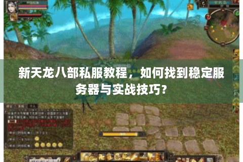 新天龙八部私服教程，如何找到稳定服务器与实战技巧？