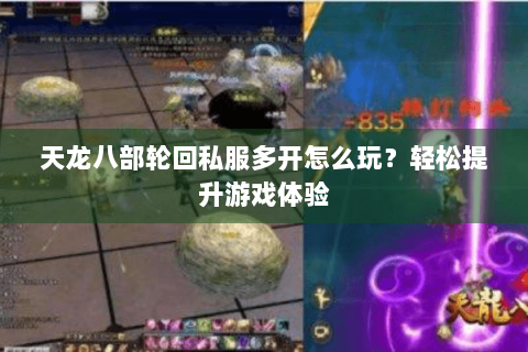天龙八部轮回私服多开怎么玩？轻松提升游戏体验