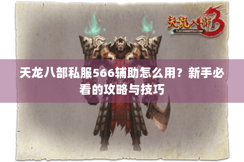 天龙八部私服566辅助怎么用？新手必看的攻略与技巧