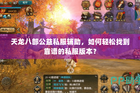 天龙八部公益私服辅助,如何轻松找到靠谱的私服版本? 天龙八部公益私服辅助,如何轻松找到靠谱的私服版本?